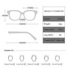 Load image into Gallery viewer, PaKuBon Pilot Metal Sun Reading Glasses Men Women Presbyopic Eyeglasses Male Female Hyperopia Eyewear Anti UV Spectacles