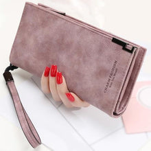 Load image into Gallery viewer, Women Wallets Fashion Lady Wristlet Handbags Long Money Bag Zipper Coin Purse Cards ID Holder Clutch Woman Wallet Burse Notecase