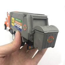 Load image into Gallery viewer, Inertia Plastic Car Barreled Garbage Carrier Truck Waste Material Transporter Vehicle Model Hobby Toys For Kids Christmas Gift