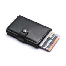 Load image into Gallery viewer, New Metal Anti Rfid Wallet Credit id Card Holder Men Women Business Cardholder Cash Card Pocket Case Passes creditcard holder