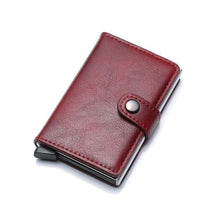 Load image into Gallery viewer, New Metal Anti Rfid Wallet Credit id Card Holder Men Women Business Cardholder Cash Card Pocket Case Passes creditcard holder