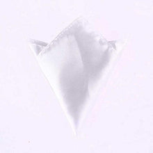 Load image into Gallery viewer, Mens Bowtie Wedding Handkerchief Formal Satin Classic Solid colour bowtie Fashion Square Pocket gift style Bow tie Neckwear New