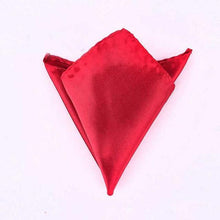 Load image into Gallery viewer, Mens Bowtie Wedding Handkerchief Formal Satin Classic Solid colour bowtie Fashion Square Pocket gift style Bow tie Neckwear New