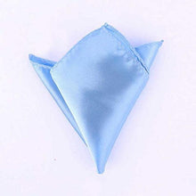 Load image into Gallery viewer, Mens Bowtie Wedding Handkerchief Formal Satin Classic Solid colour bowtie Fashion Square Pocket gift style Bow tie Neckwear New