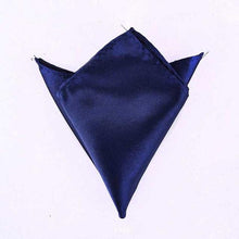Load image into Gallery viewer, Mens Bowtie Wedding Handkerchief Formal Satin Classic Solid colour bowtie Fashion Square Pocket gift style Bow tie Neckwear New