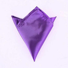 Load image into Gallery viewer, Mens Bowtie Wedding Handkerchief Formal Satin Classic Solid colour bowtie Fashion Square Pocket gift style Bow tie Neckwear New