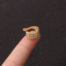Load image into Gallery viewer, 1pc Helix Cartilage Conch Fake Piercing Jewelry Adjustable Cz Ear Cuff No Piercing Conch Cuff Earring
