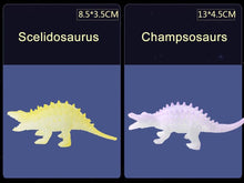 Load image into Gallery viewer, 16pcs Luminous Dinosaur Toys Model Set Glow in the dark Fluorescent Kids Toys Dragon Animal Model Boys Birthday Gift Home Deco