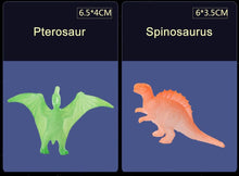 Load image into Gallery viewer, 16pcs Luminous Dinosaur Toys Model Set Glow in the dark Fluorescent Kids Toys Dragon Animal Model Boys Birthday Gift Home Deco