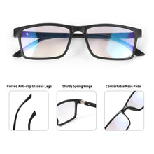 Load image into Gallery viewer, Progressive Multifocal Reading Glasses Anti Blue Light Presbyopia Eyeglasses Near Far Sight Spectacles Hyperopia Diopter Eyewear