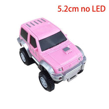 Load image into Gallery viewer, 4.4-5.4cm Magic Electronics LED Car Toys With Flashing Lights Educational Toys For Children Birthday Party Gift Play With Tracks