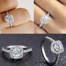 Load image into Gallery viewer, Fashion Cubic Zirconia Rings Wedding Jewelry Female Engagement Ring Crystal Gift Dropshipping