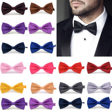 Load image into Gallery viewer, Sale 1PC Gentleman Men Classic Satin Bowtie Necktie For Wedding Party Adjustable Bow tie knot